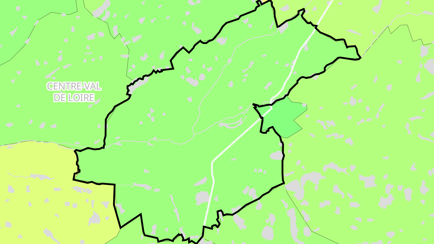Carte des prix de l'immobilier Neung-sur-Beuvron