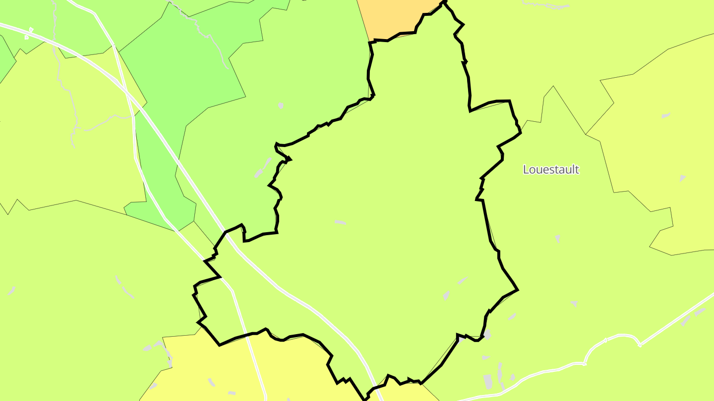 Carte des prix de l'immobilier Neuvy-le-Roi