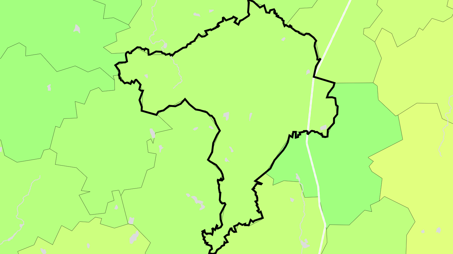 Carte des prix de l'immobilier Nexon