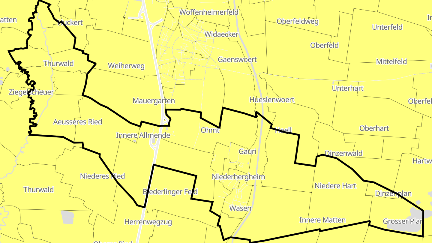 Carte des prix de l'immobilier Niederhergheim