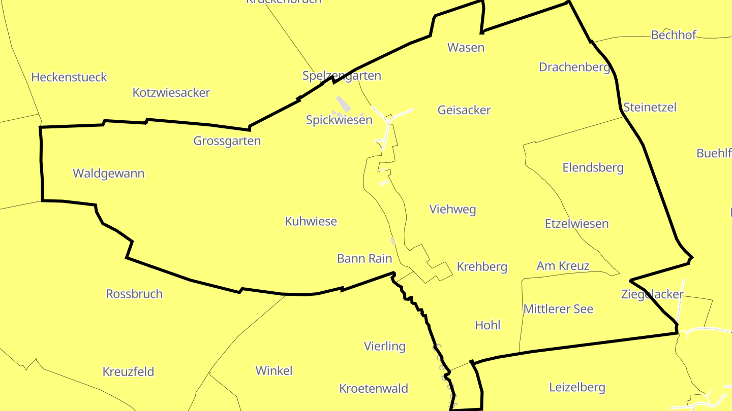 Carte des prix de l'immobilier Niederseebach