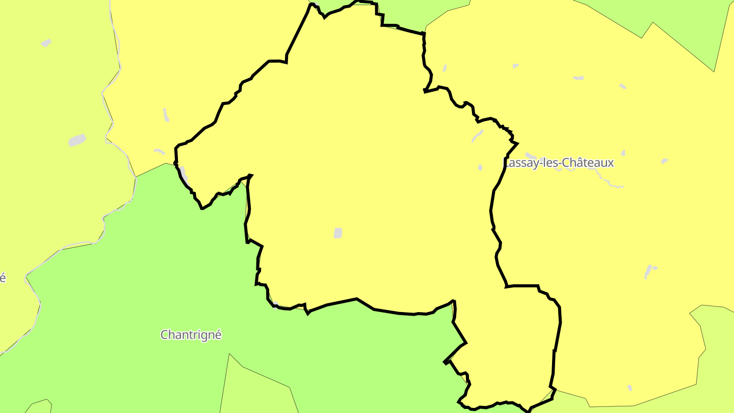 Carte des prix de l'immobilier Niort-la-Fontaine