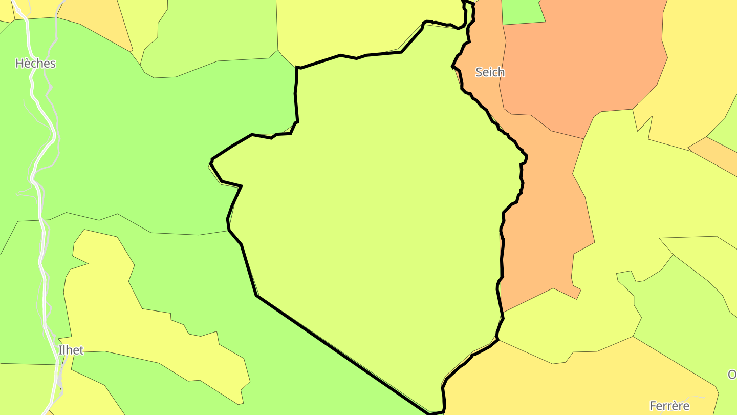 Carte des prix de l'immobilier Nistos