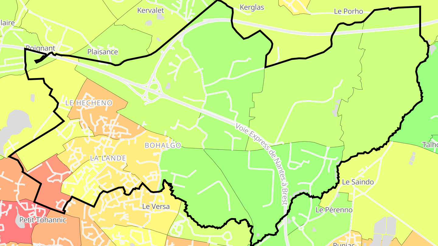 Carte des prix de l'immobilier Nord-Est