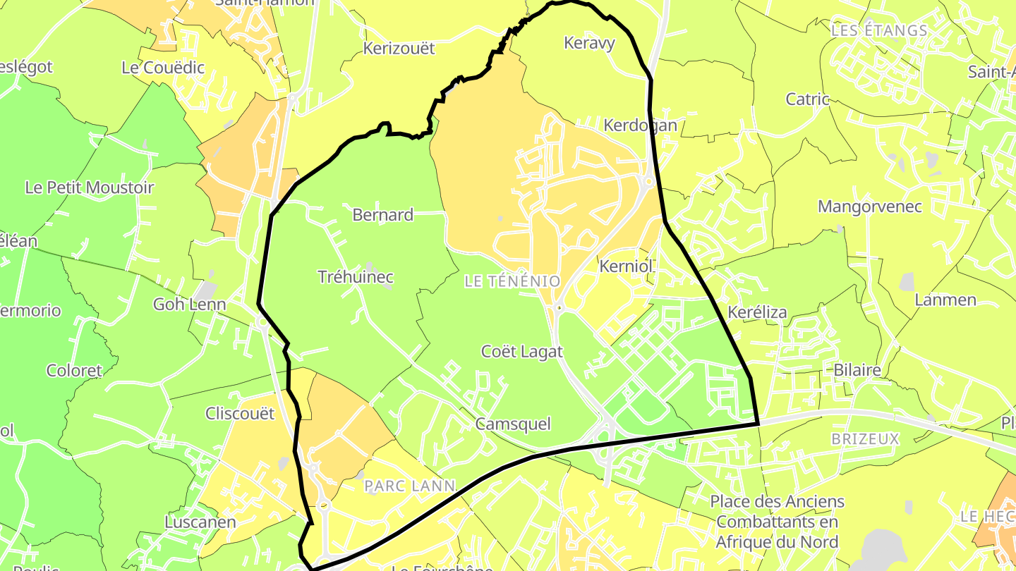 Carte des prix de l'immobilier Nord - Ménimur