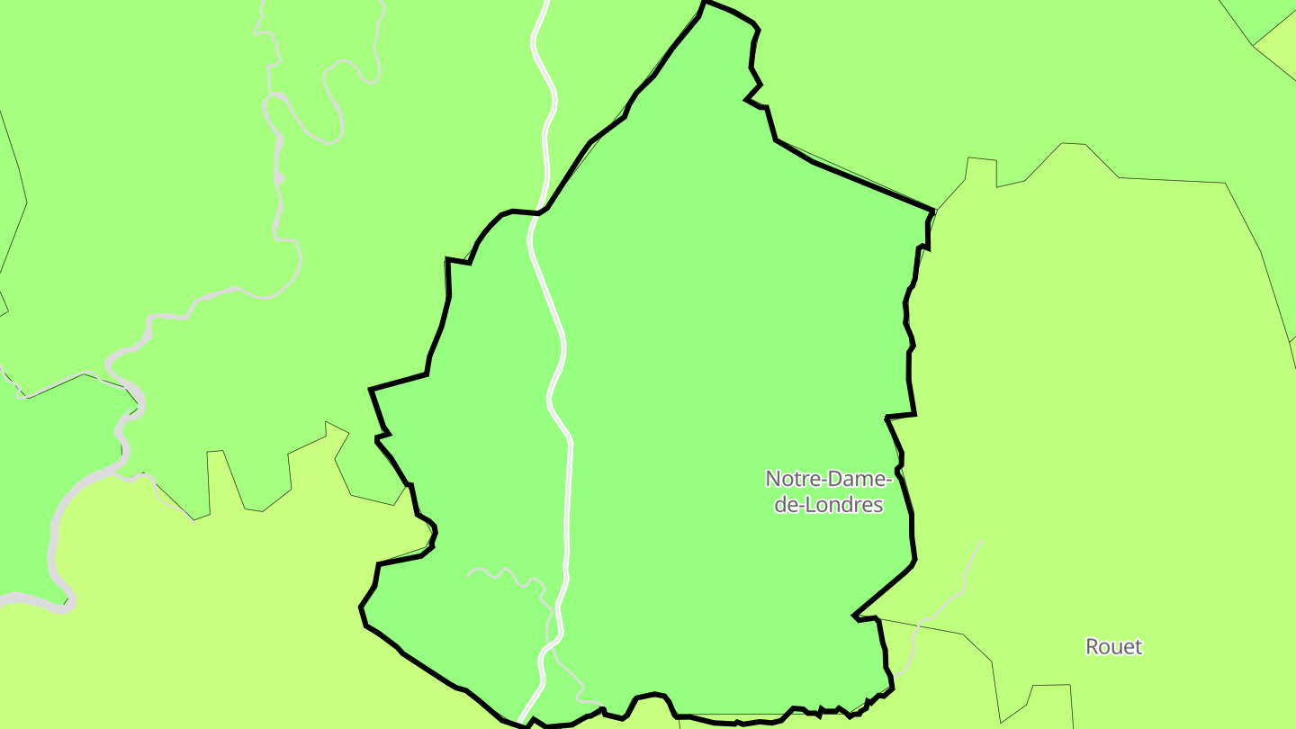 Carte des prix de l'immobilier Notre-Dame-de-Londres