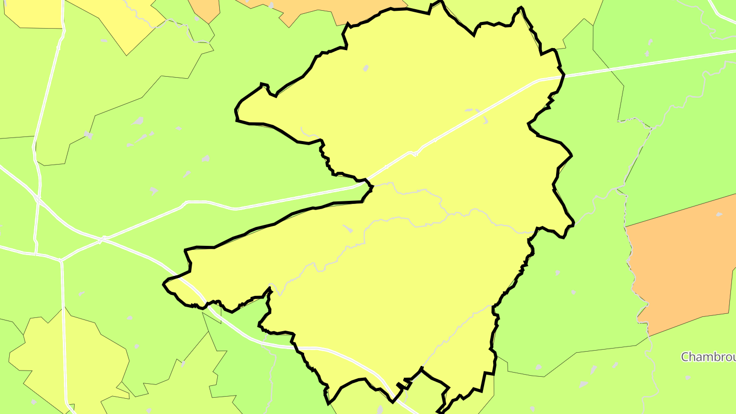 Carte des prix de l'immobilier Nueil-les-Aubiers