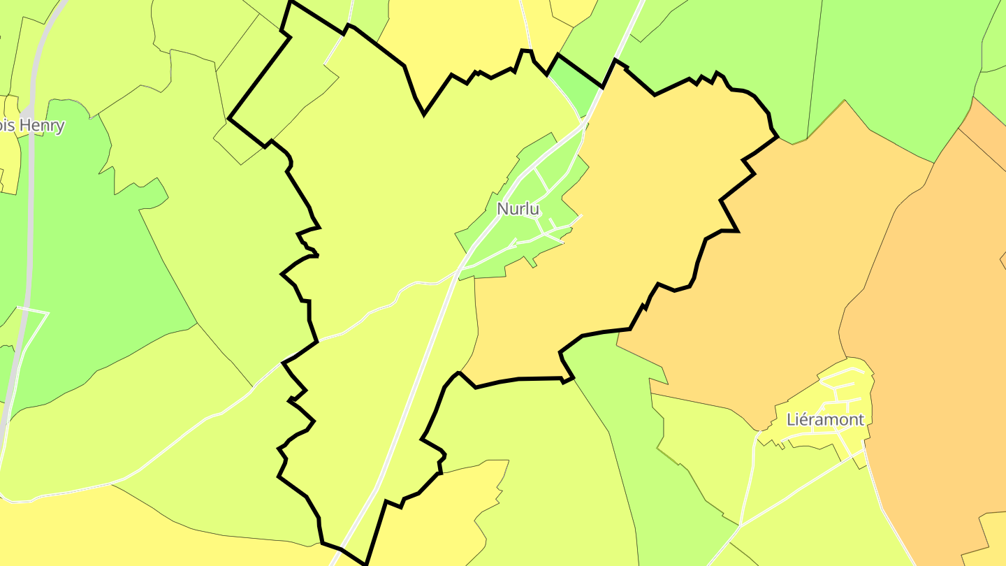 Carte des prix de l'immobilier Nurlu
