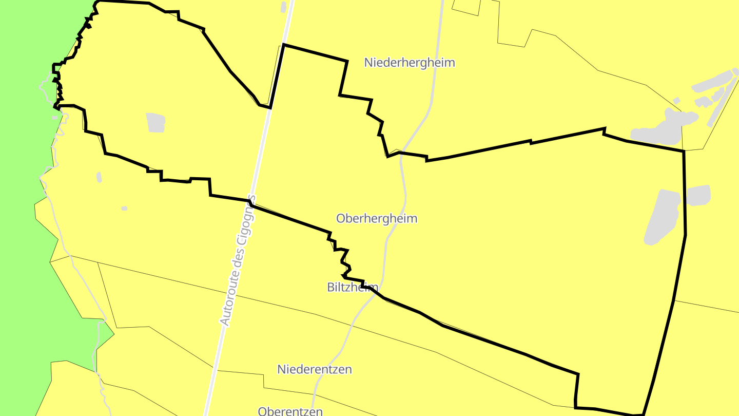 Carte des prix de l'immobilier Oberhergheim