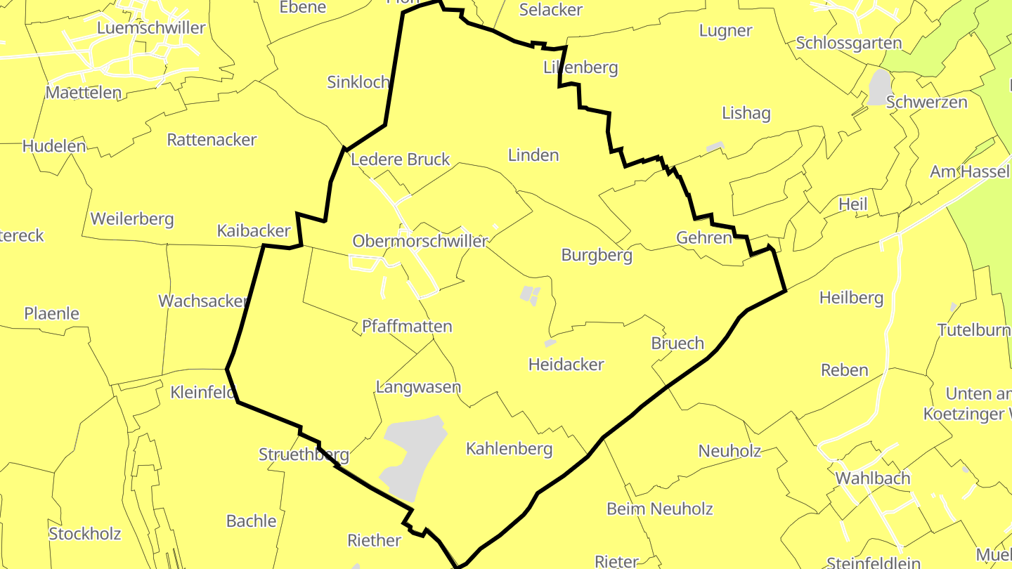 Carte des prix de l'immobilier Obermorschwiller