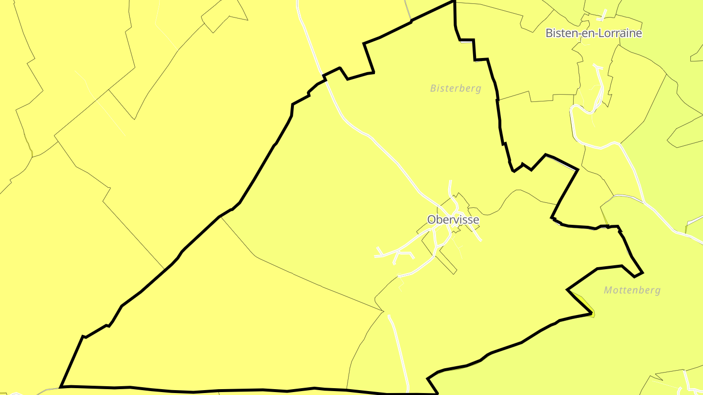 Carte des prix de l'immobilier Obervisse