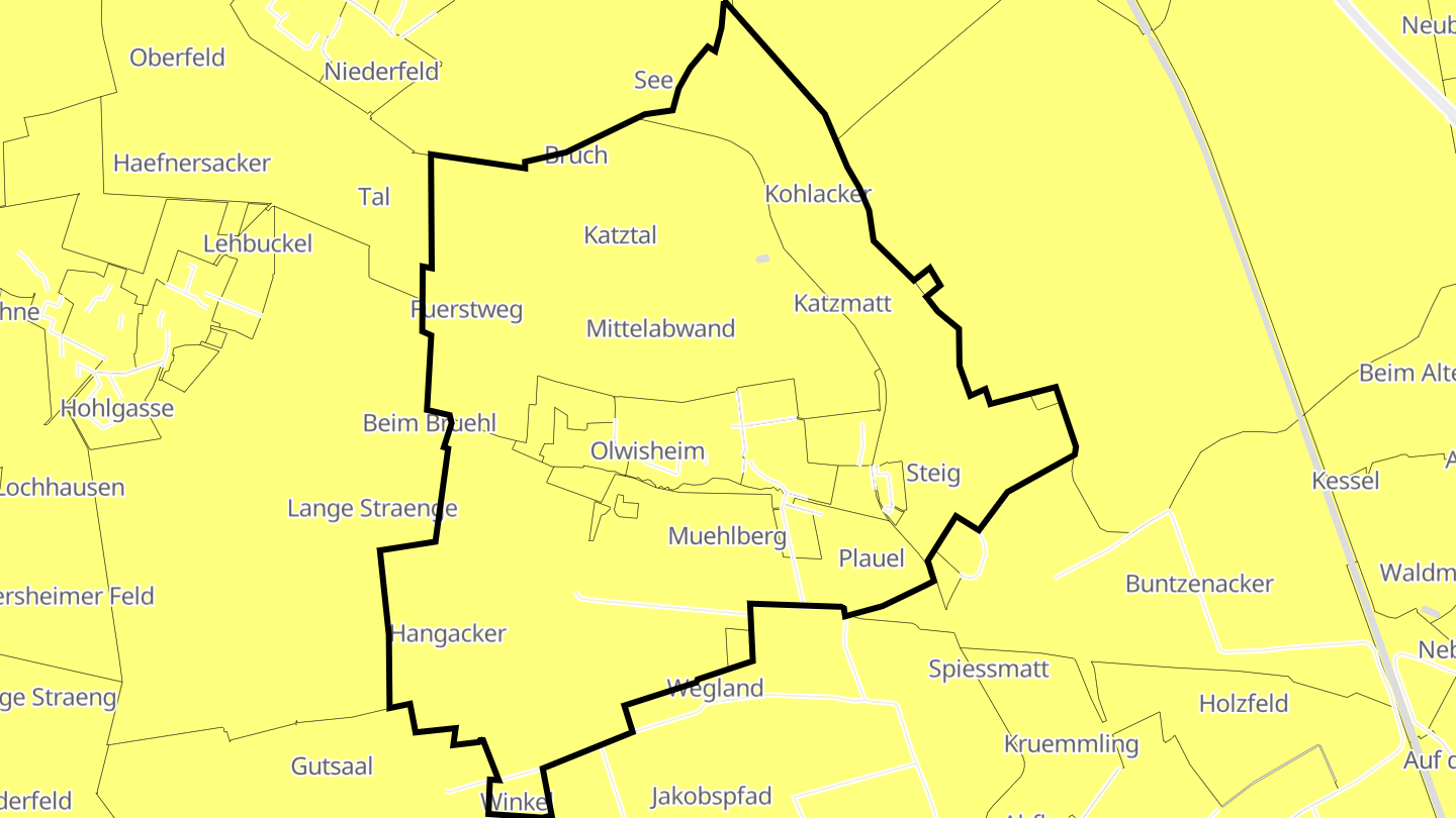 Carte des prix de l'immobilier Olwisheim
