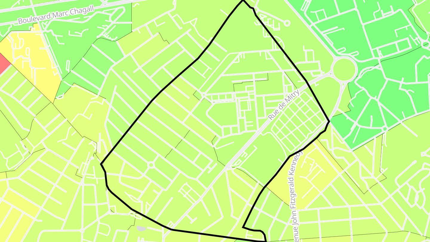 Carte des prix de l'immobilier Ormeteau
