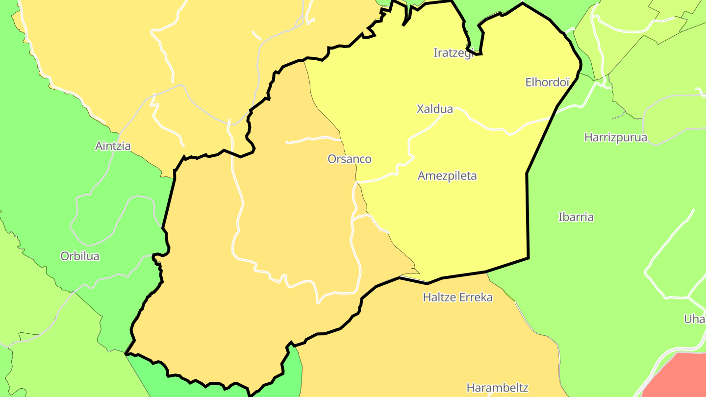 Carte des prix de l'immobilier Orsanco