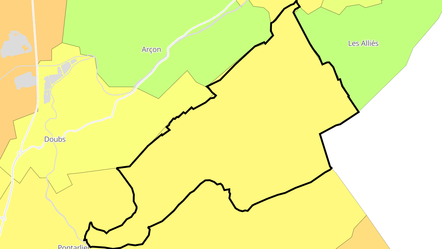 Carte des prix de l'immobilier Pareuses-Lavaux-Étraches