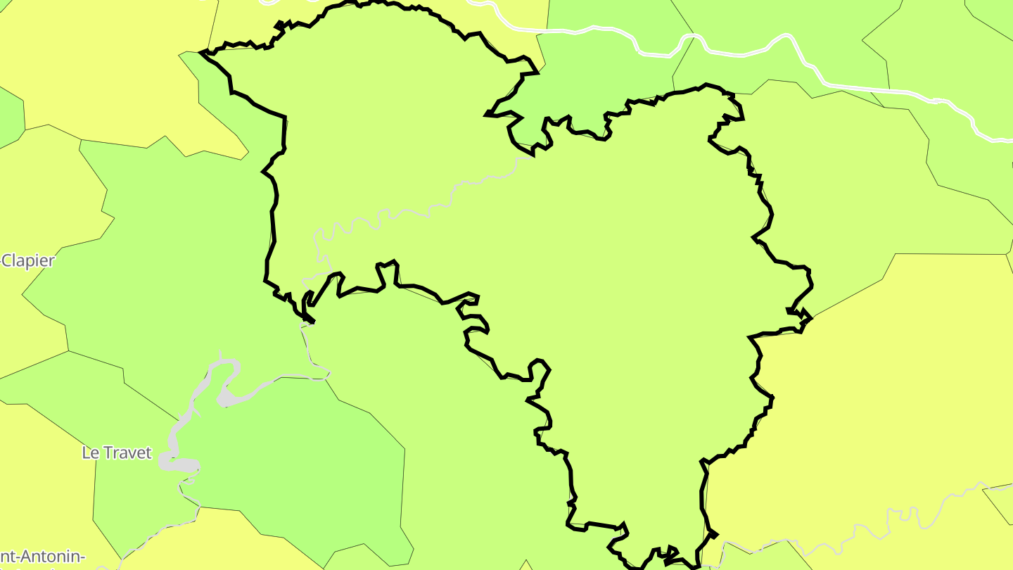 Carte des prix de l'immobilier Paulinet