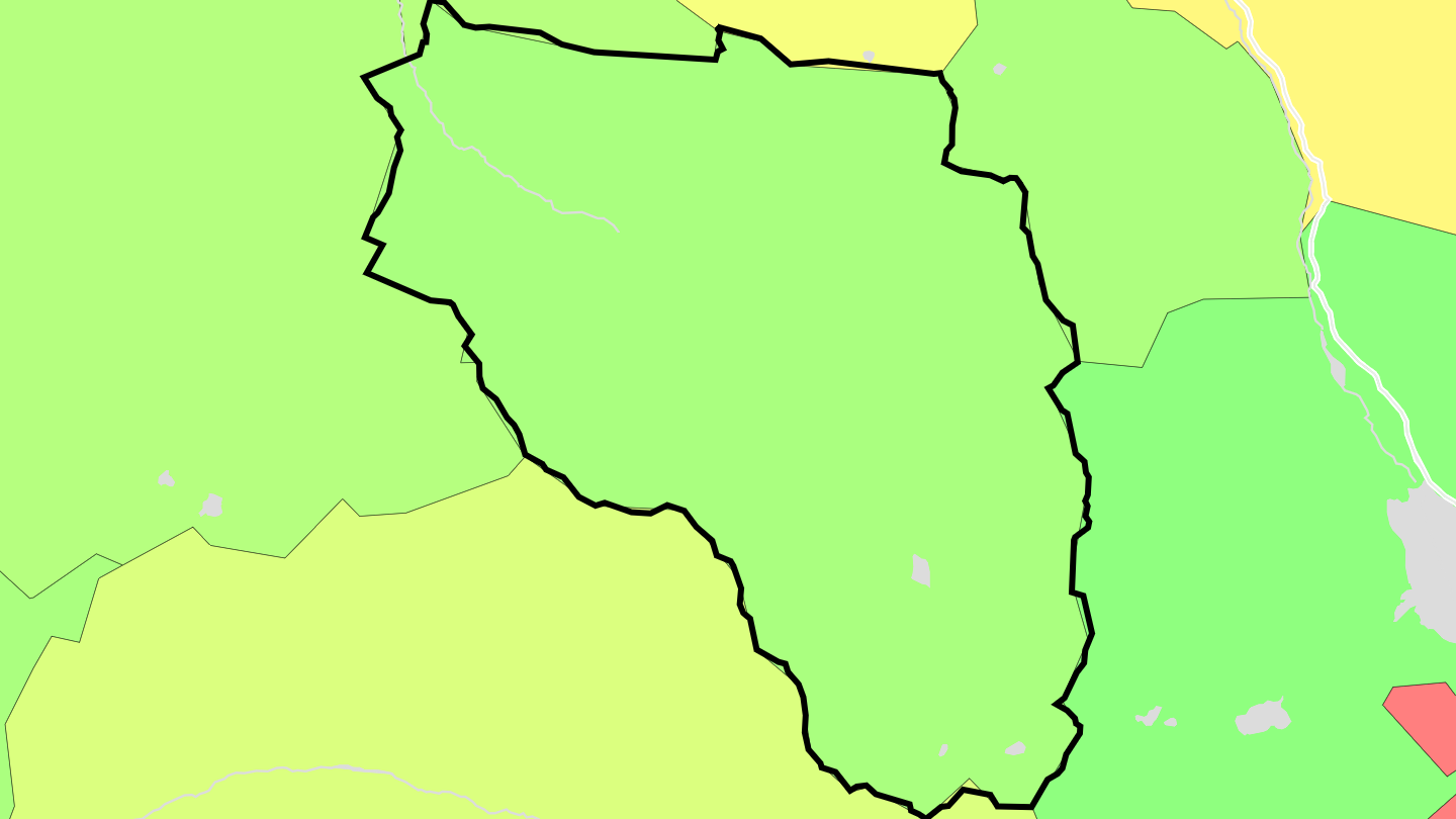 Carte des prix de l'immobilier Peisey-Nancroix