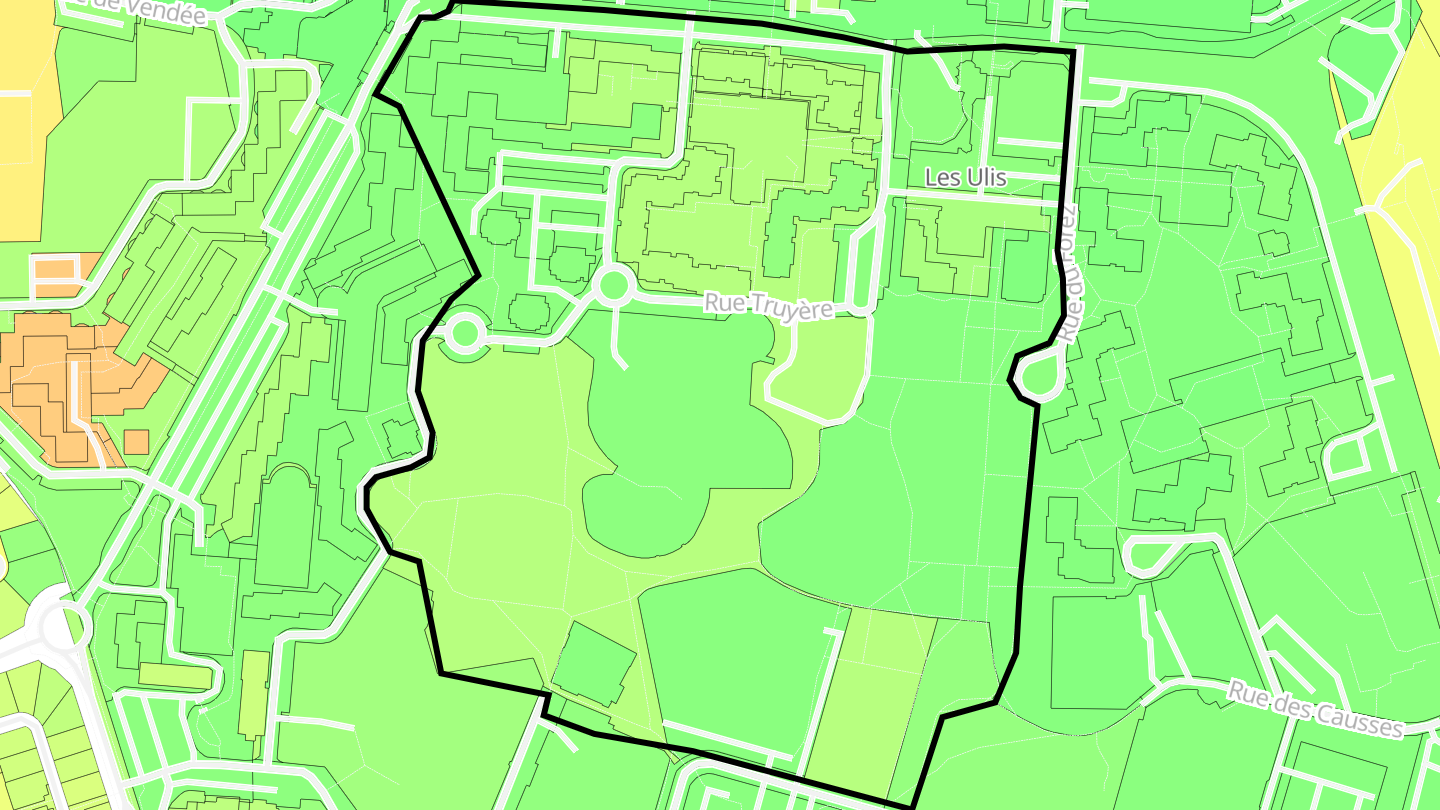 Carte des prix de l'immobilier Périgord