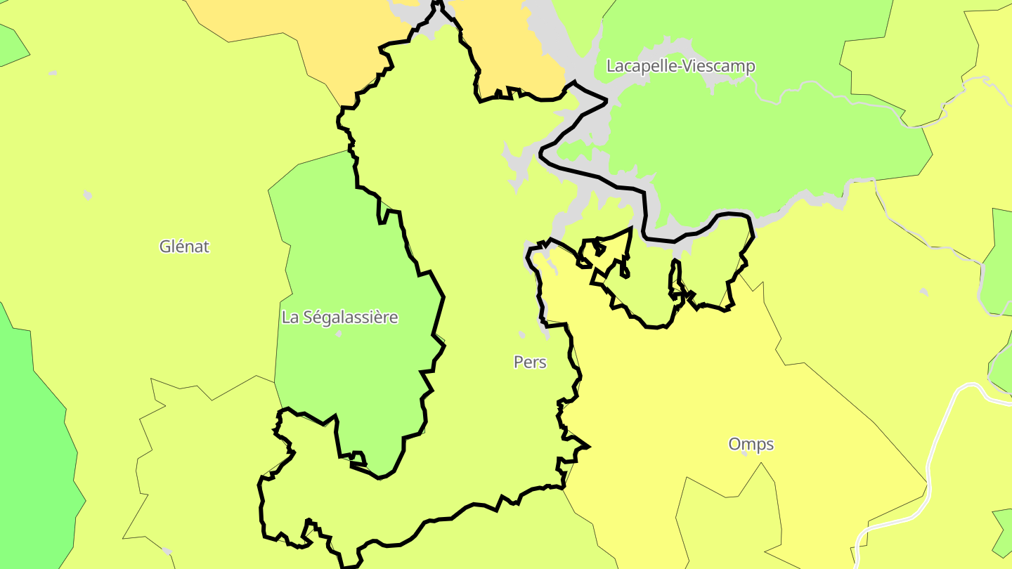 Carte des prix de l'immobilier Pers