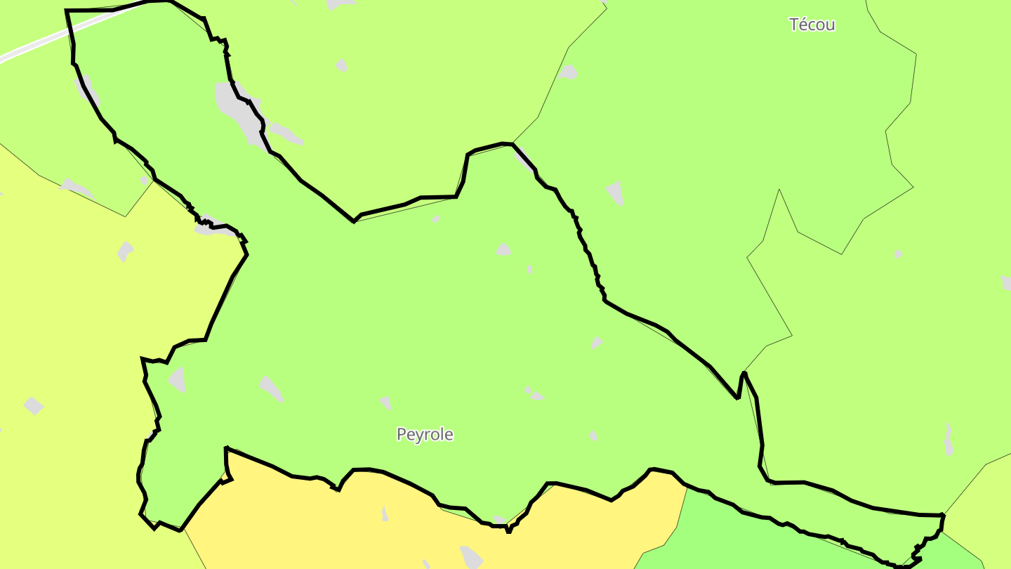Carte des prix de l'immobilier Peyrole