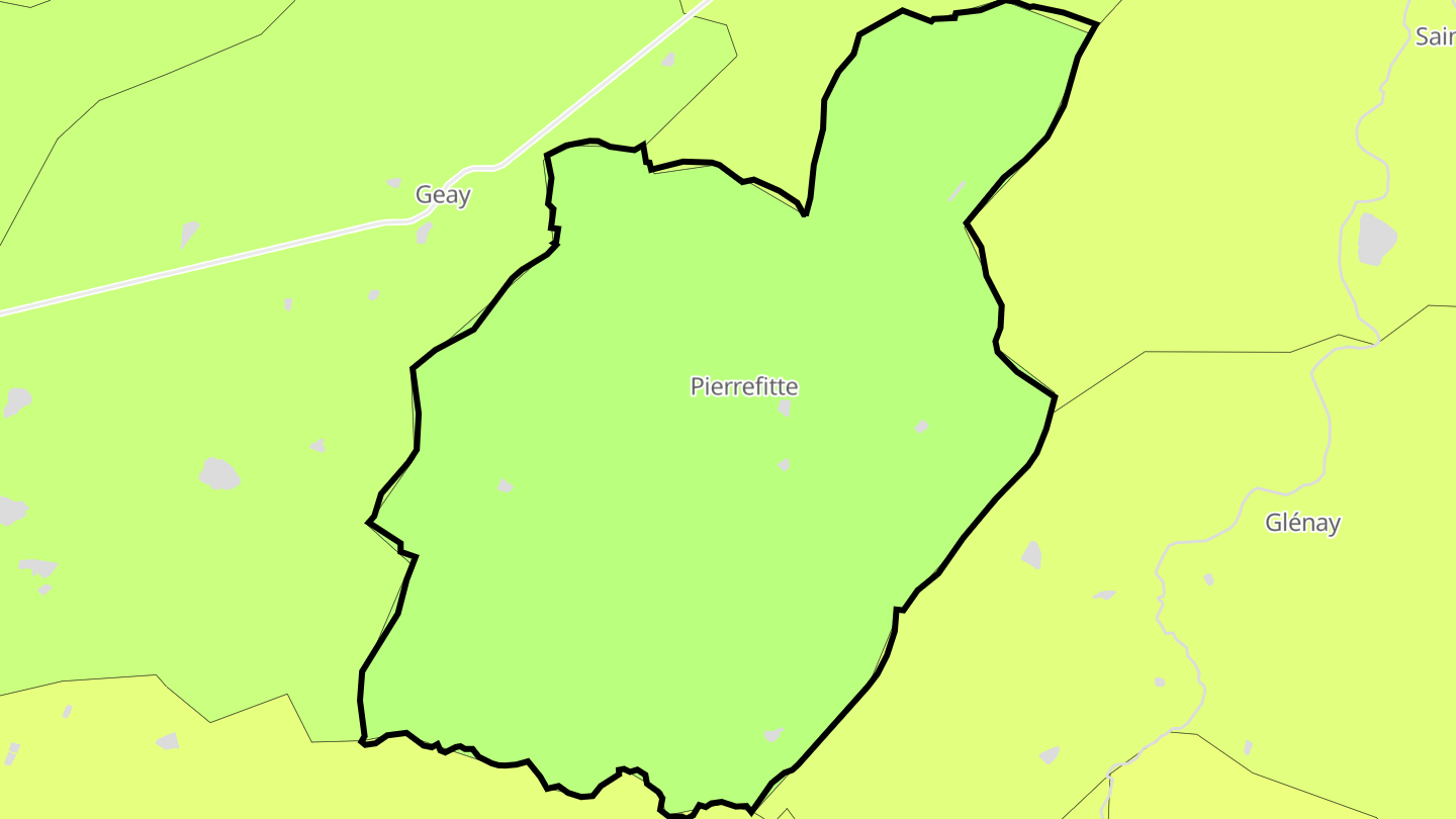Carte des prix de l'immobilier Pierrefitte