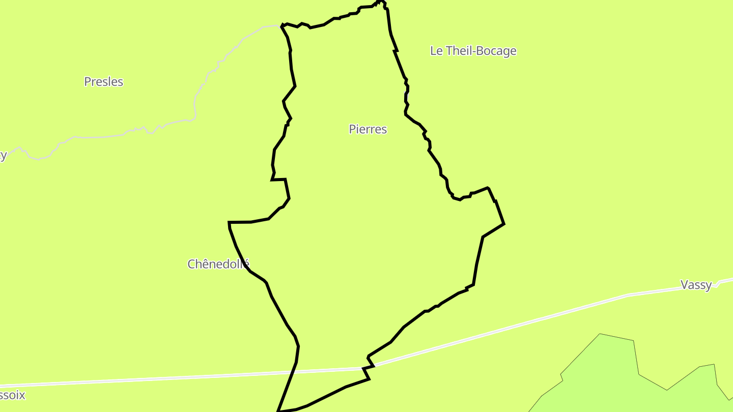 Carte des prix de l'immobilier Pierres