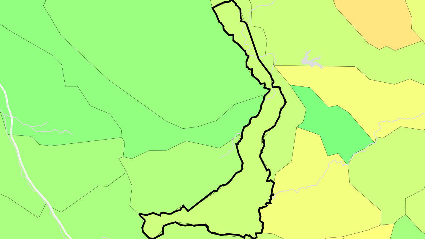 Carte des prix de l'immobilier Piève