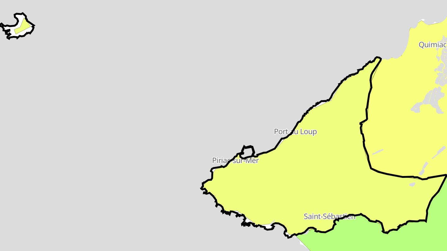 Carte des prix de l'immobilier Piriac-sur-Mer