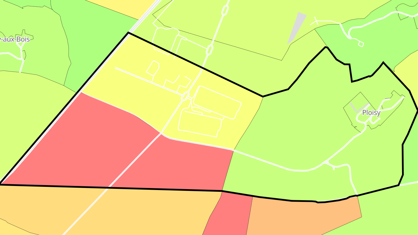 Carte des prix de l'immobilier Ploisy