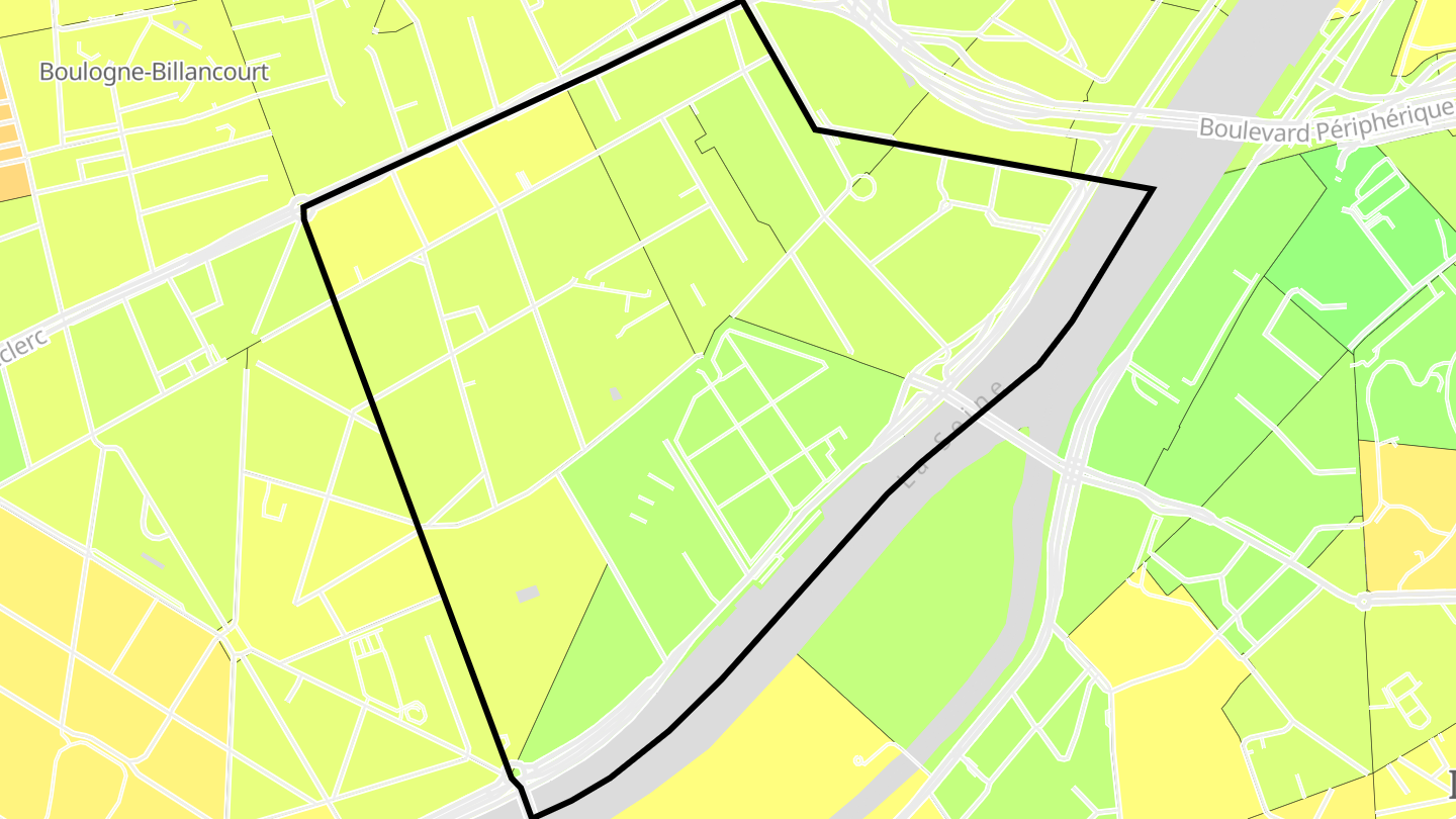 Carte des prix de l'immobilier Point du Jour