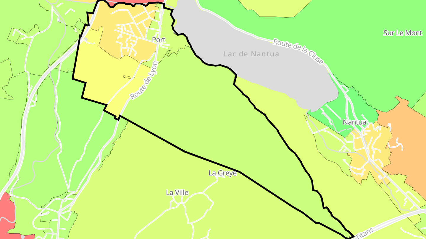 Carte des prix de l'immobilier Port
