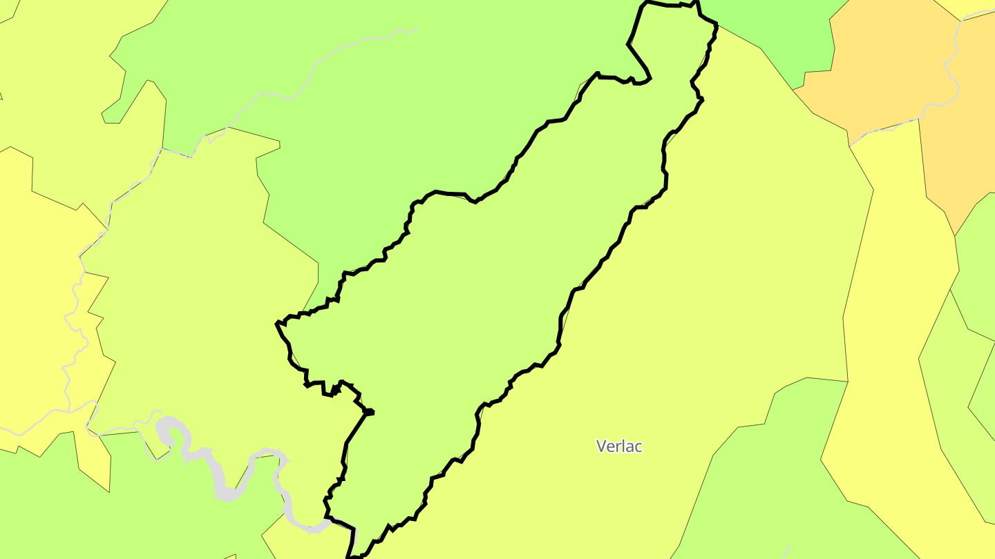 Carte des prix de l'immobilier Prades-d'Aubrac