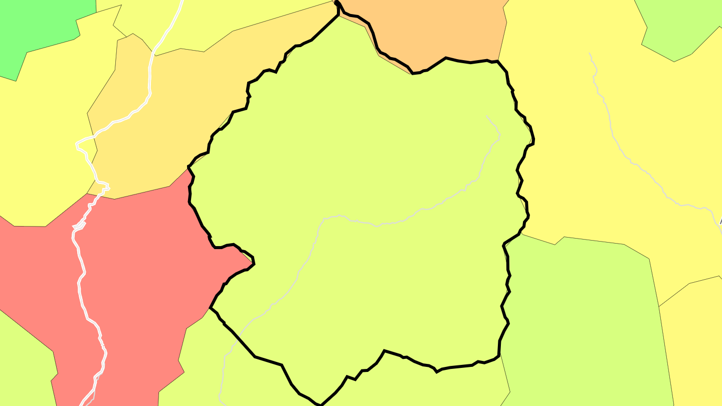 Carte des prix de l'immobilier Prads