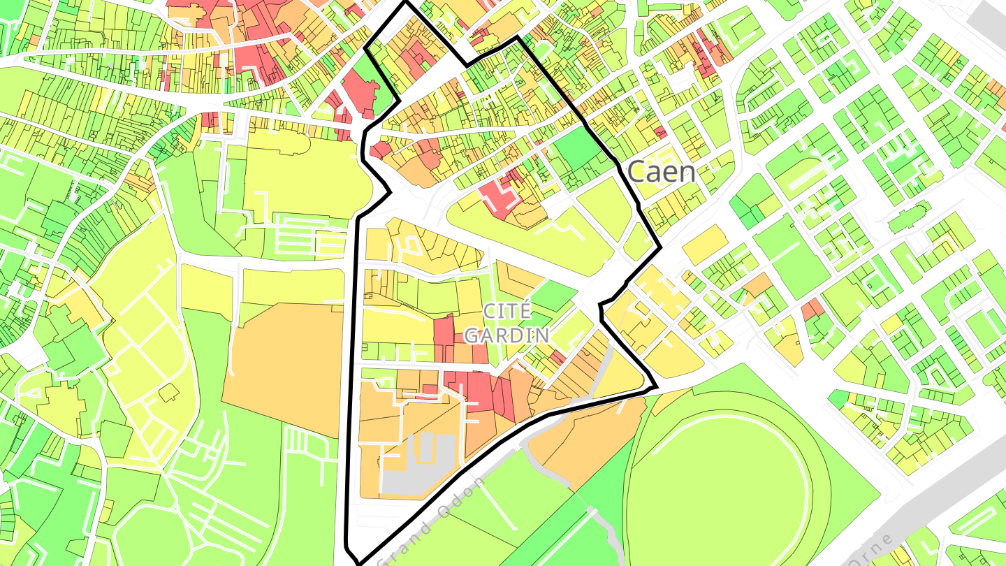 Carte des prix de l'immobilier Préfecture