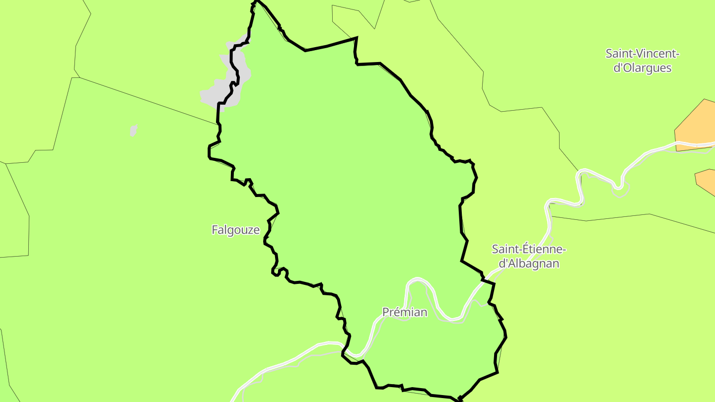 Carte des prix de l'immobilier Prémian