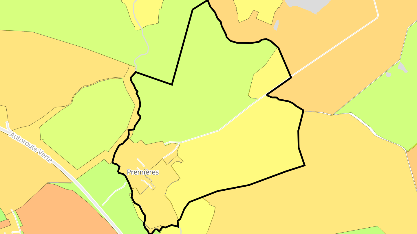 Carte des prix de l'immobilier Premières