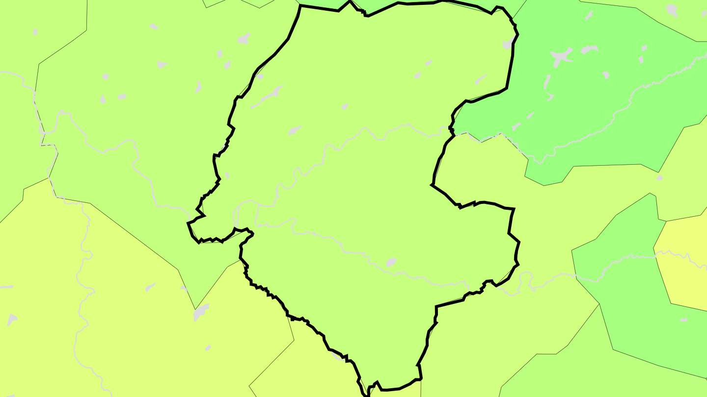Carte des prix de l'immobilier Prissac