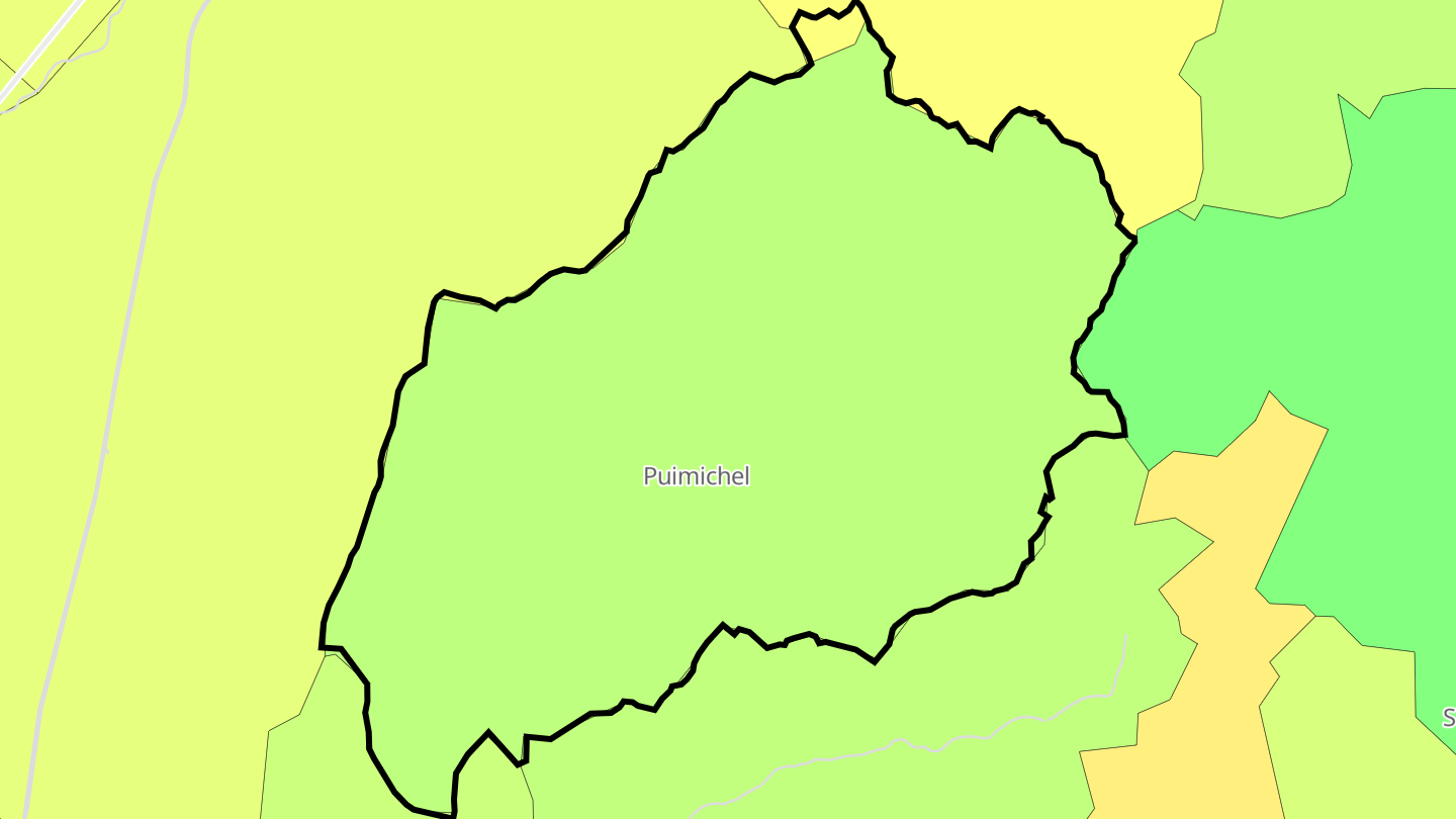 Carte des prix de l'immobilier Puimichel