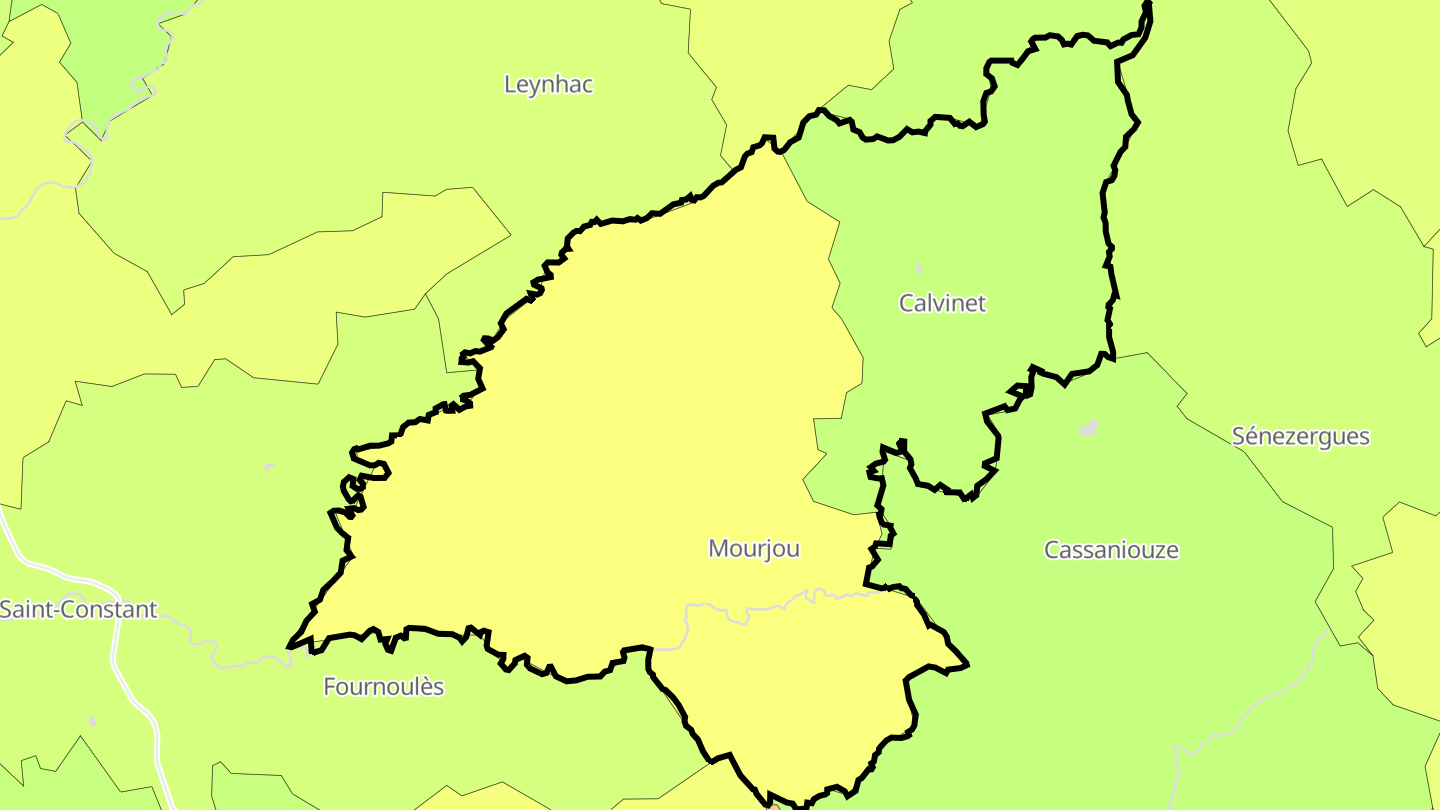 Carte des prix de l'immobilier Puycapel