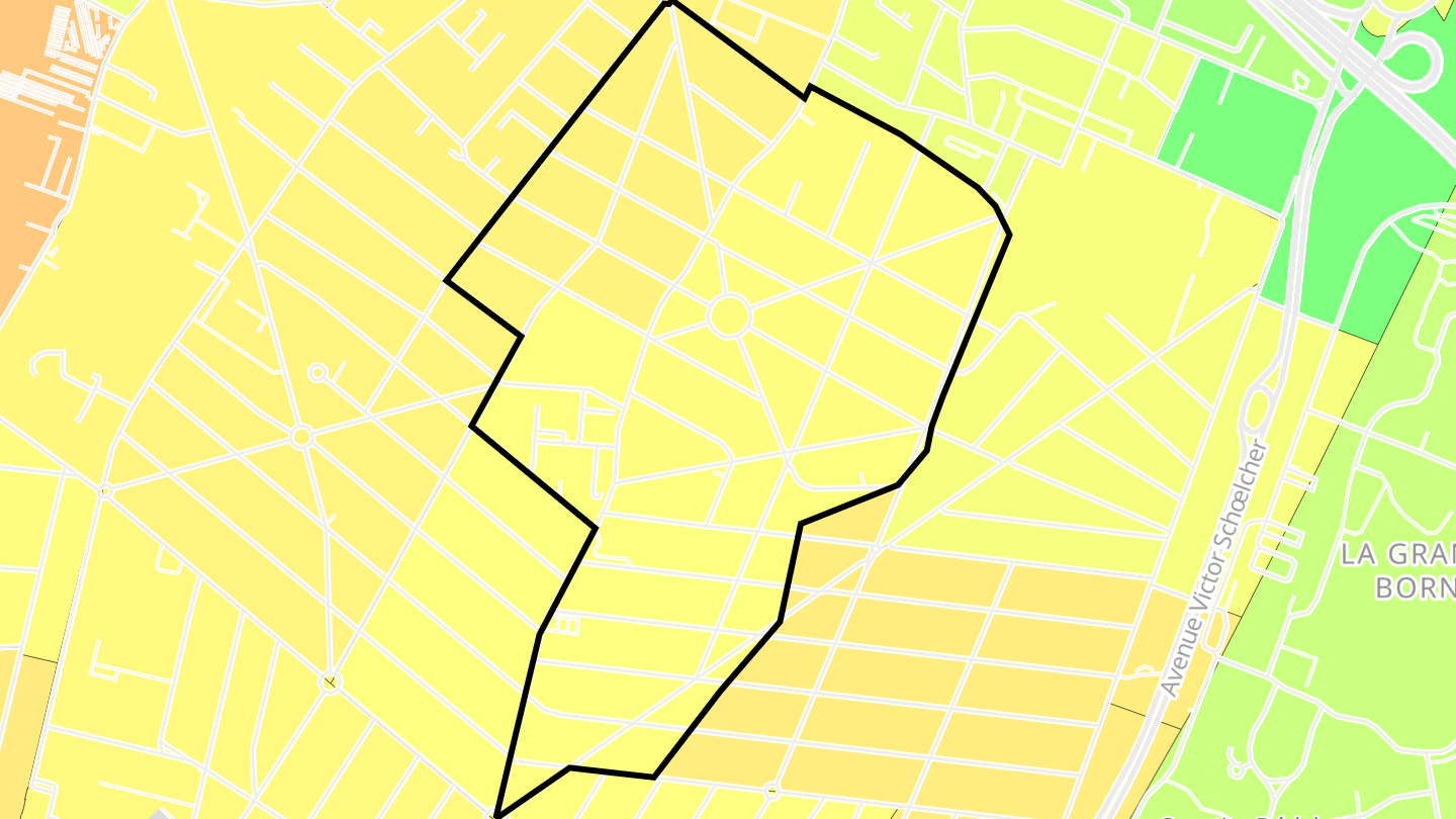 Carte des prix de l'immobilier Quartier Cachin