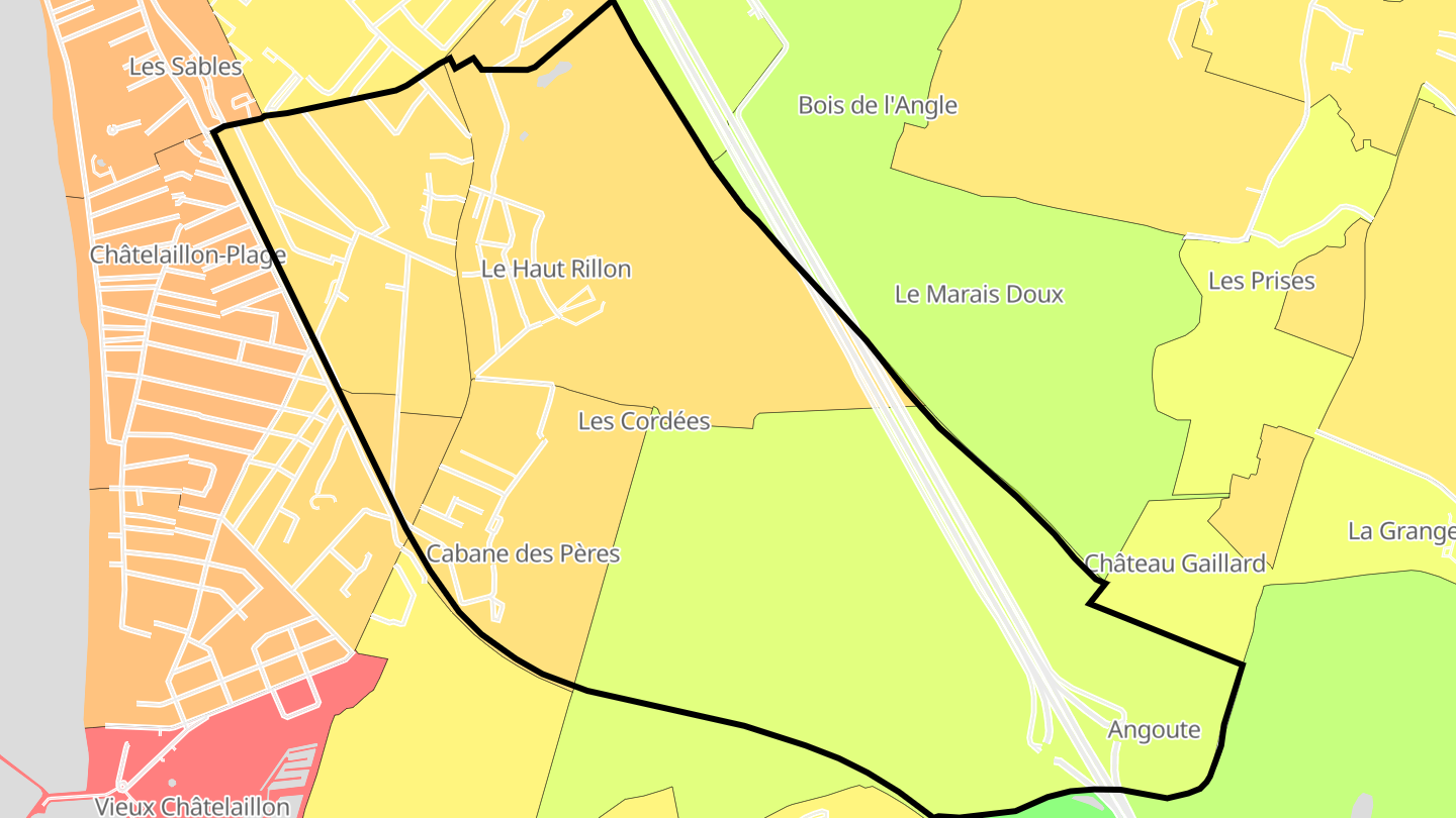 Carte des prix de l'immobilier Quartier de l'Hippodrôme