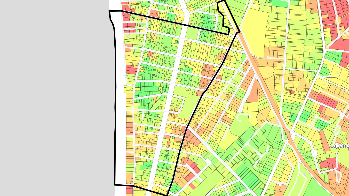 Carte des prix de l'immobilier Quartier des Dunes