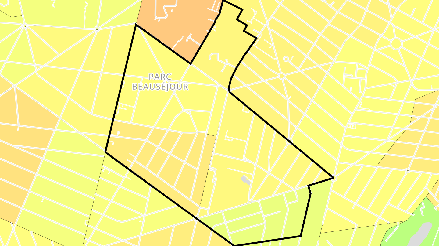 Carte des prix de l'immobilier Quartier Robespierre