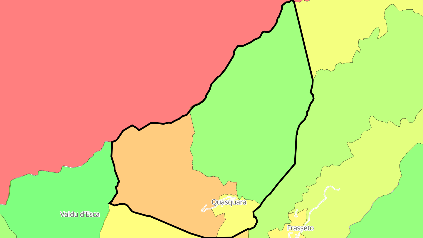 Carte des prix de l'immobilier Quasquara