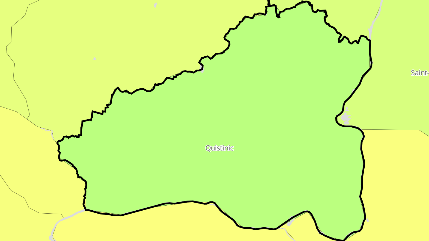 Carte des prix de l'immobilier Quistinic