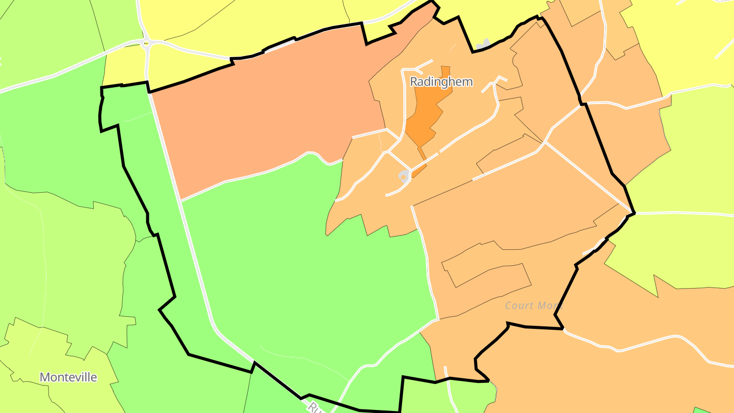 Carte des prix de l'immobilier Radinghem