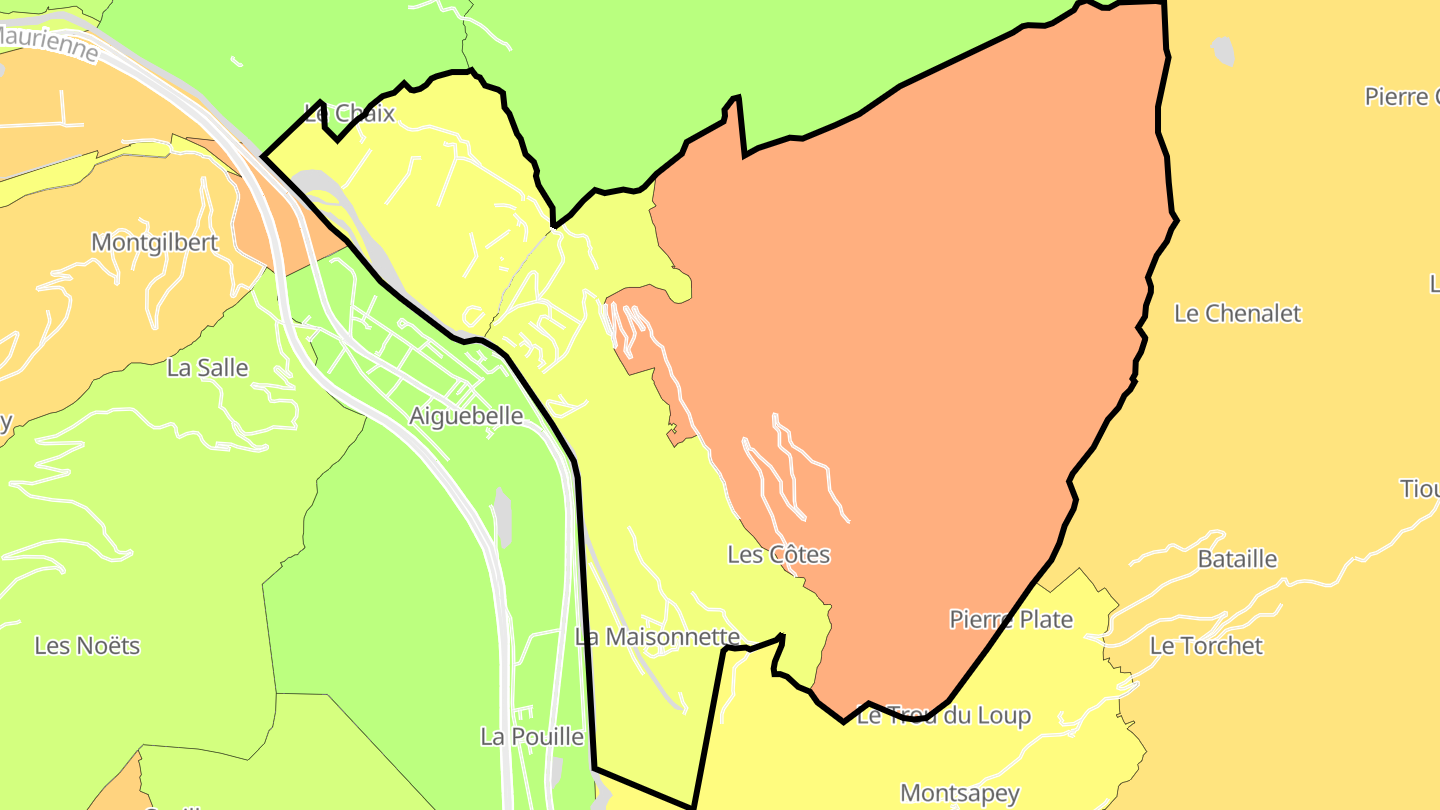 Carte des prix de l'immobilier Randens