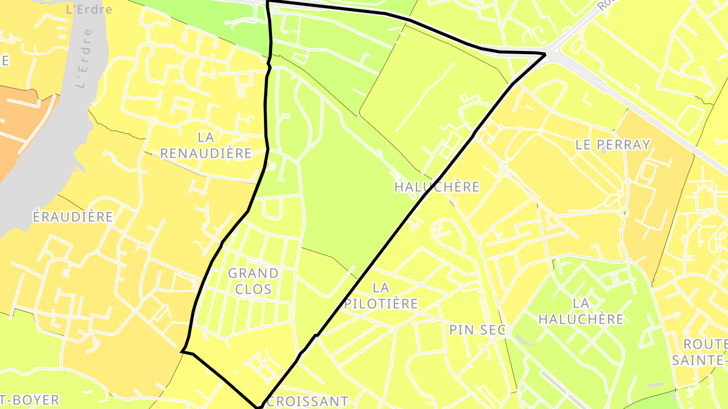 Carte des prix de l'immobilier Ranzay - Grand Clos