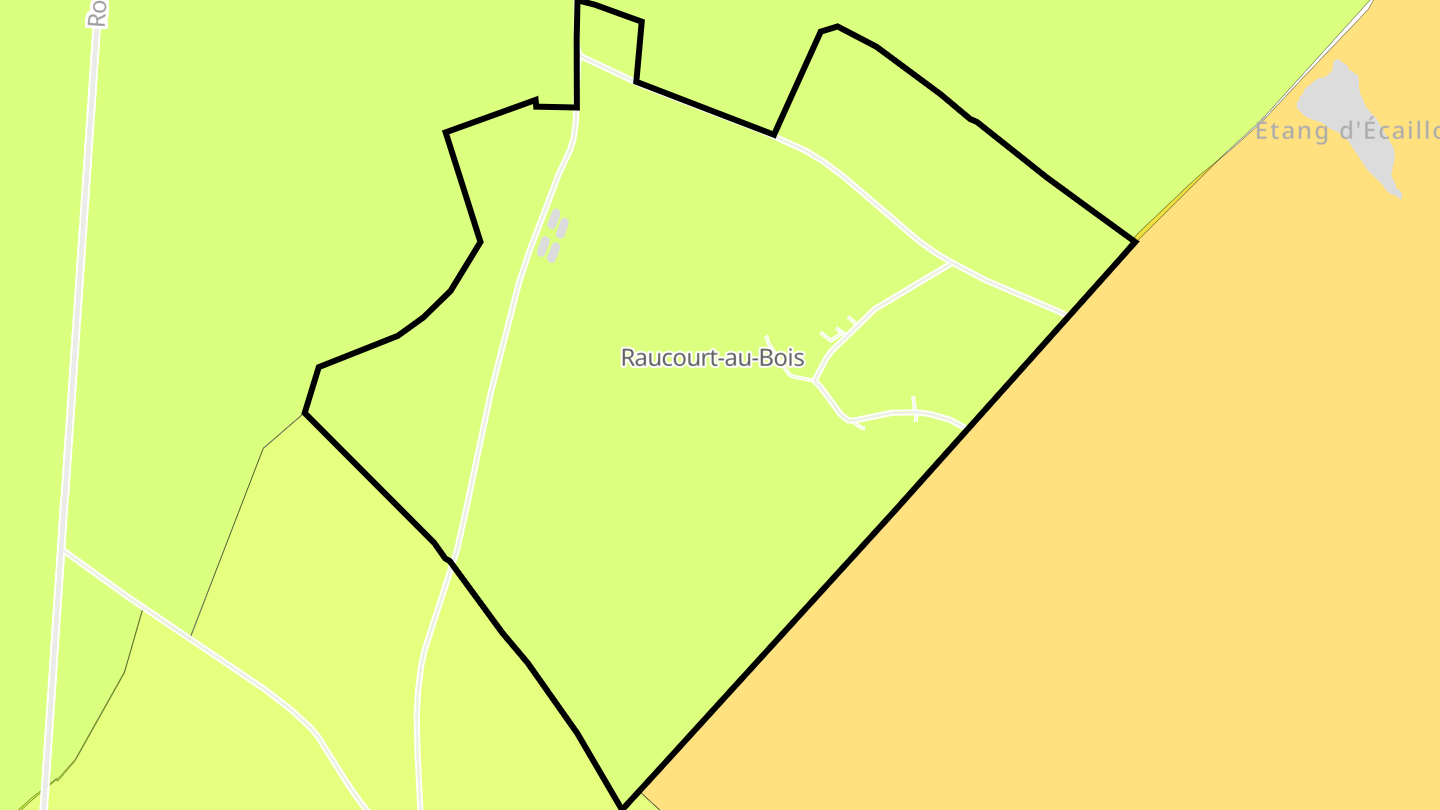 Carte des prix de l'immobilier Raucourt-au-Bois