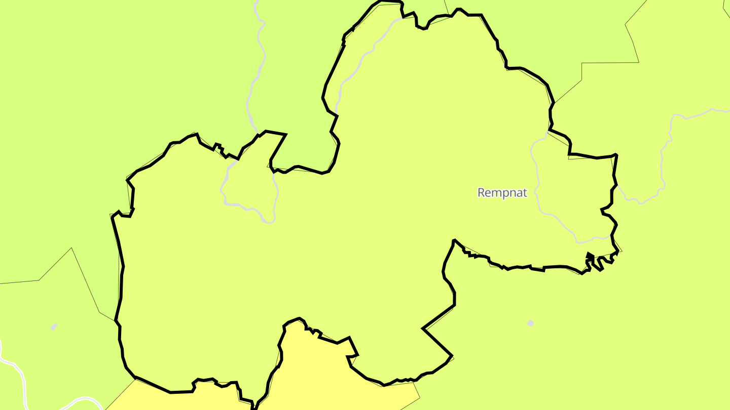 Carte des prix de l'immobilier Rempnat